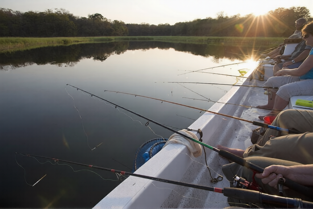 Fishing safari on Lake Kariba